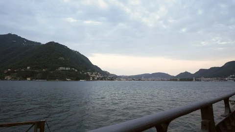A view of Como. Stock Footage 109544142