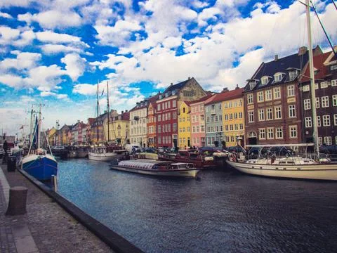 View of Copenhagen Stock Photos