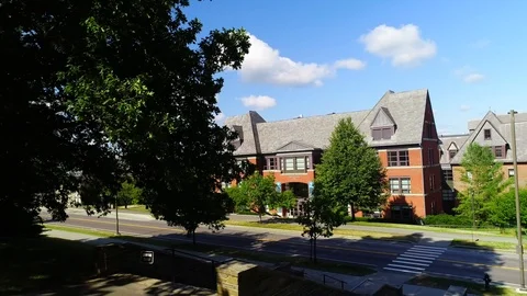 View of Cornell University Stock Footage 92709351