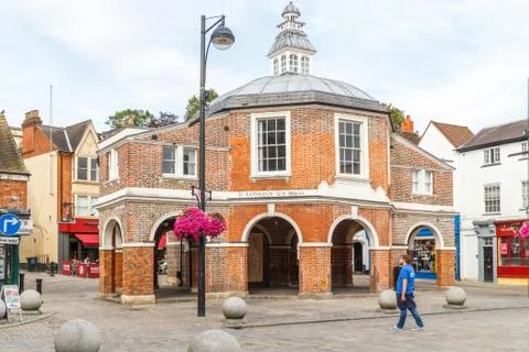 View of the Cornmarket building Foto stock