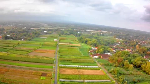 View of the countryside Video stock 293034479
