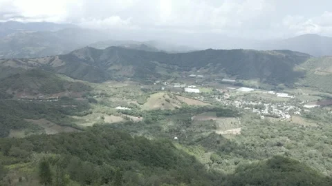 View of the countryside Video stock 320620873