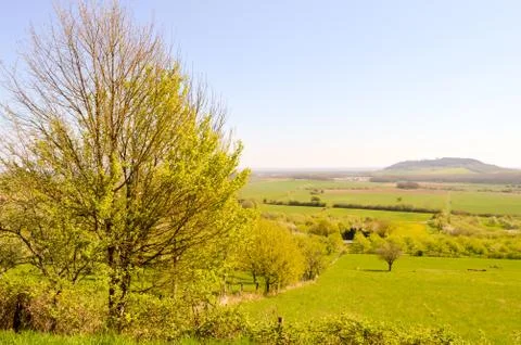A view of the countryside Stock Photos