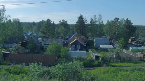 View of the countryside from the train 스톡 동영상 77202795