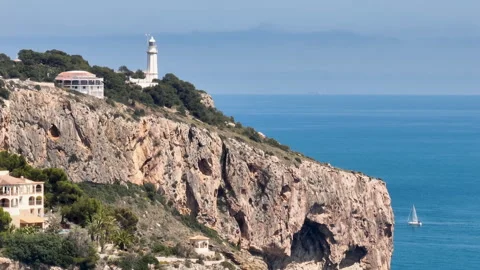 View of Cova dels Òrguens Video stock 241426095