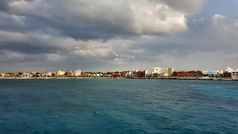 View on Cozumel Stock Photos