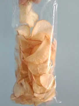 View of crispy fried cassava Stock Photos