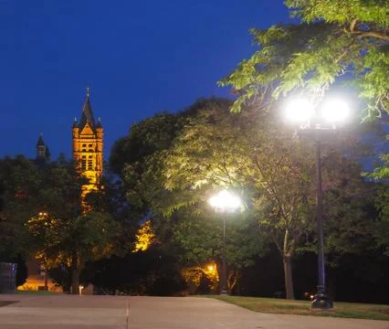 View of Crouse College Stock Photos