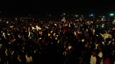 View of crowd 스톡 동영상 115270745