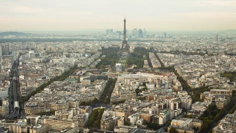 View of crowded cityscape Stock Footage 95685262