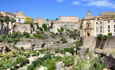View of Cuenca Foto stock