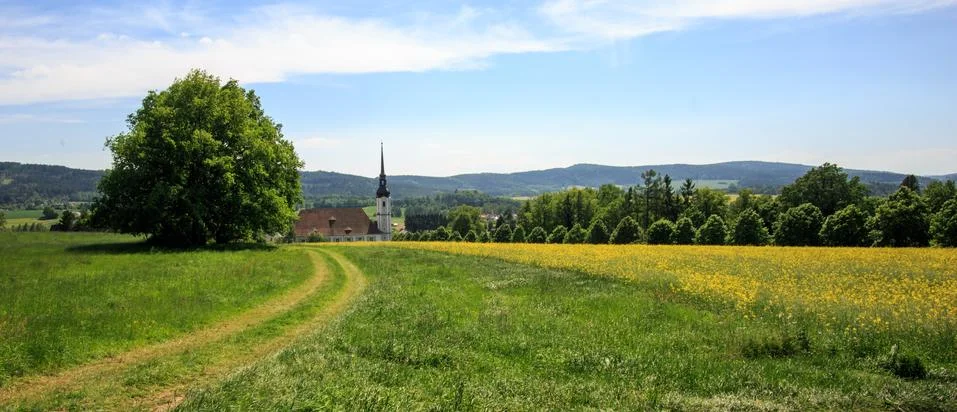 View to Cunewalde Stock Photos