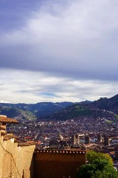 View of Cusco City, Cusco, Peru Stock Photos