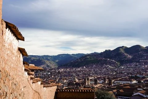 View of Cusco City, Cusco, Peru Stock Photos