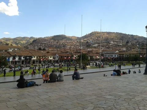 View of Cuzco, Peru Stock Photos