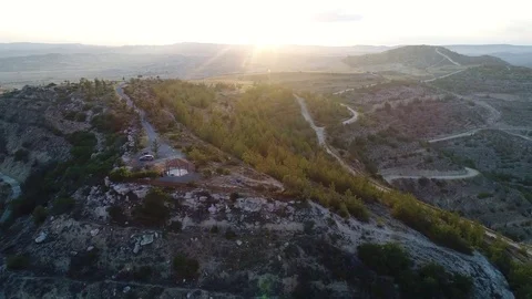 View of Cyprus skyline Stock Footage 78561107