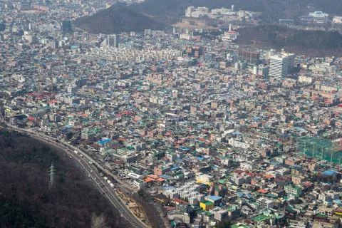 View of Daegu city Stock Photos