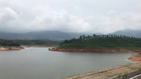 View from the Dam Stock Footage 272153532