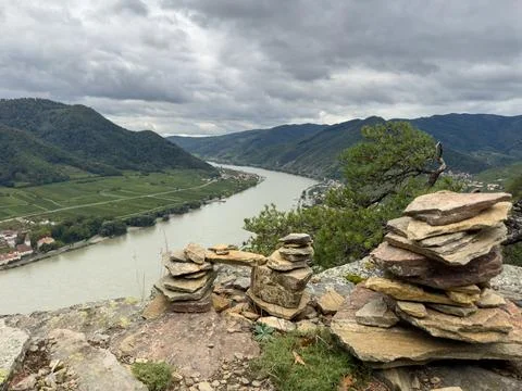 View of the Danube Stock Photos