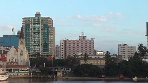 View of dar es salaam Stock Footage 83245077
