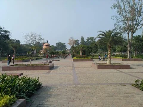 A view of Daulat bagh also known as Subhash Udyan in Ajmer, Rajasthan, India Photos
