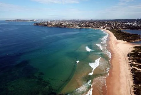 View of Dee Why beach Stock Photos