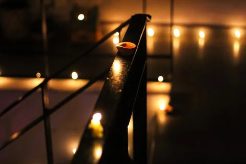 A view of deepawali Stock Photos