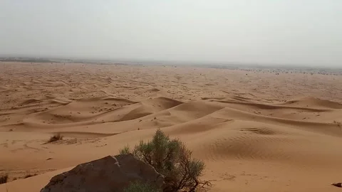 View of desert from the top Stock Footage 159230713