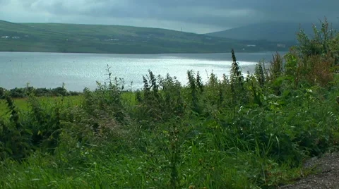 View of Dingle Bay in Ireland Stock Footage 40326125