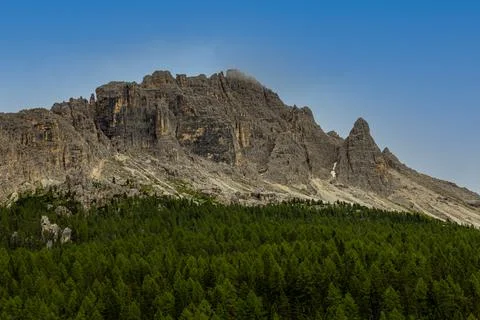 View of the Dolomites Stock Photos