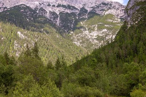 View of the Dolomites Stock Photos