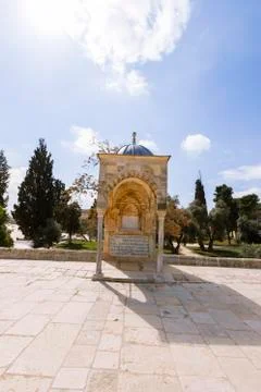 View of the Dome Of The Rock. Foto stock