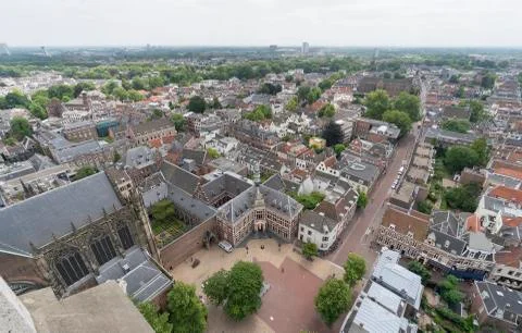 View from Domtoren Foto stock