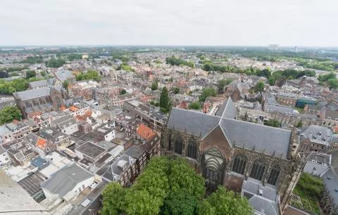 View from Domtoren Stock Photos