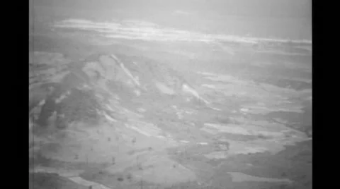 View of Dong Son Village Stock Footage