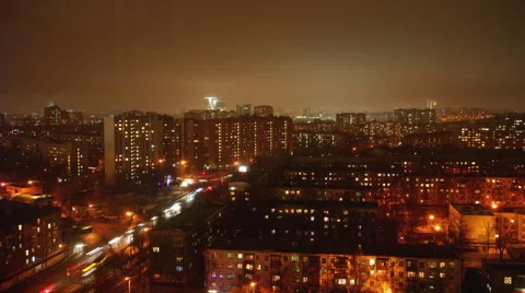 View of Dormitory area Time-Lapse. Stock Footage 47546094