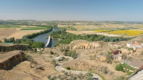 View of the Douro River Stock Footage 112617577