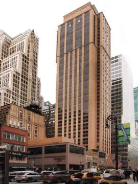 View down 6th Ave. Stock Photos