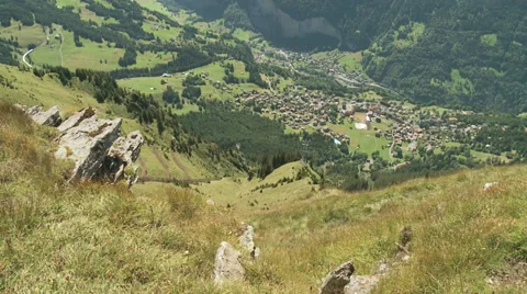 View Down into the Valley Video stock 36051676