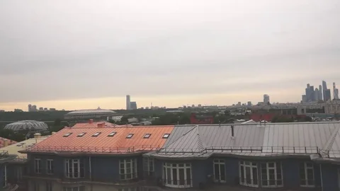 View of downtown from the observation deck 스톡 동영상 69167775