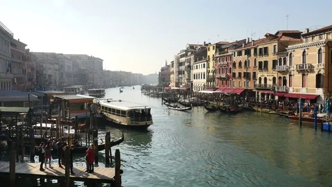 View of downtown Venice. Stock Footage 72697900