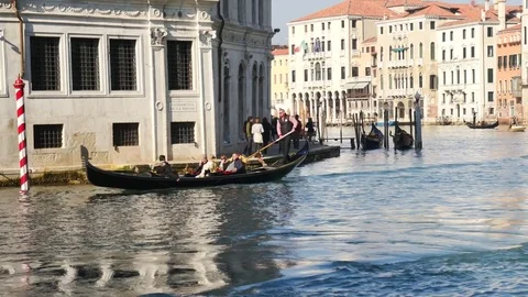 View of downtown Venice. Video stock 72698475