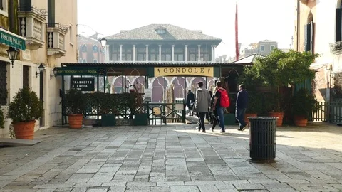 View of downtown Venice. Video stock 72701268