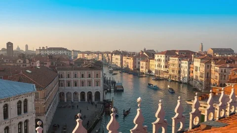 View of downtown Venice. Video stock 72793645