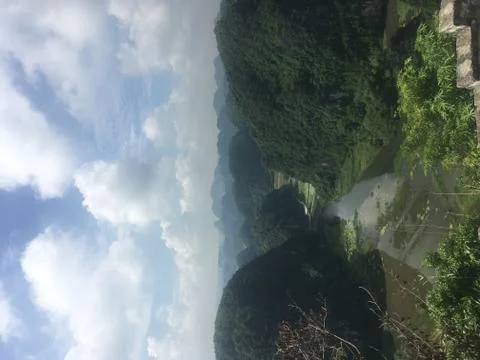 View From Dragon Mountain, Ninh Binh, Vietnam Stock Photos
