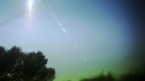 View from driving car, Mallorca  Stock Footage 7729946