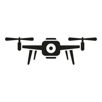 View drone control icon simple vector. Ai camera Stock Illustration