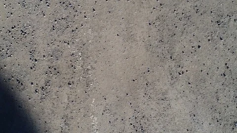 View from Drone Landing in Dust Stock Footage 78233772