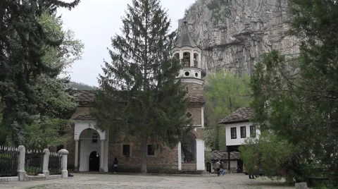 View from Dryanovo ortodox monastery Stock Footage 40341343