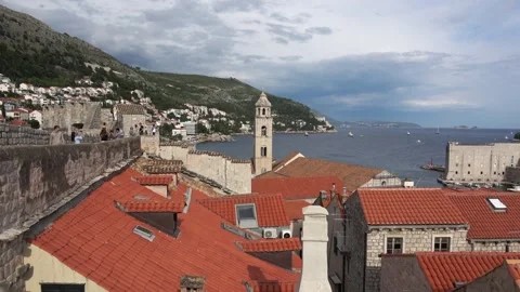 View of Dubrovnik 库存影片 96227790